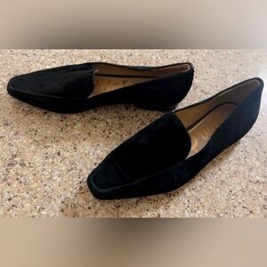 sam edelman black suede shoes size 9 EUC worn once
